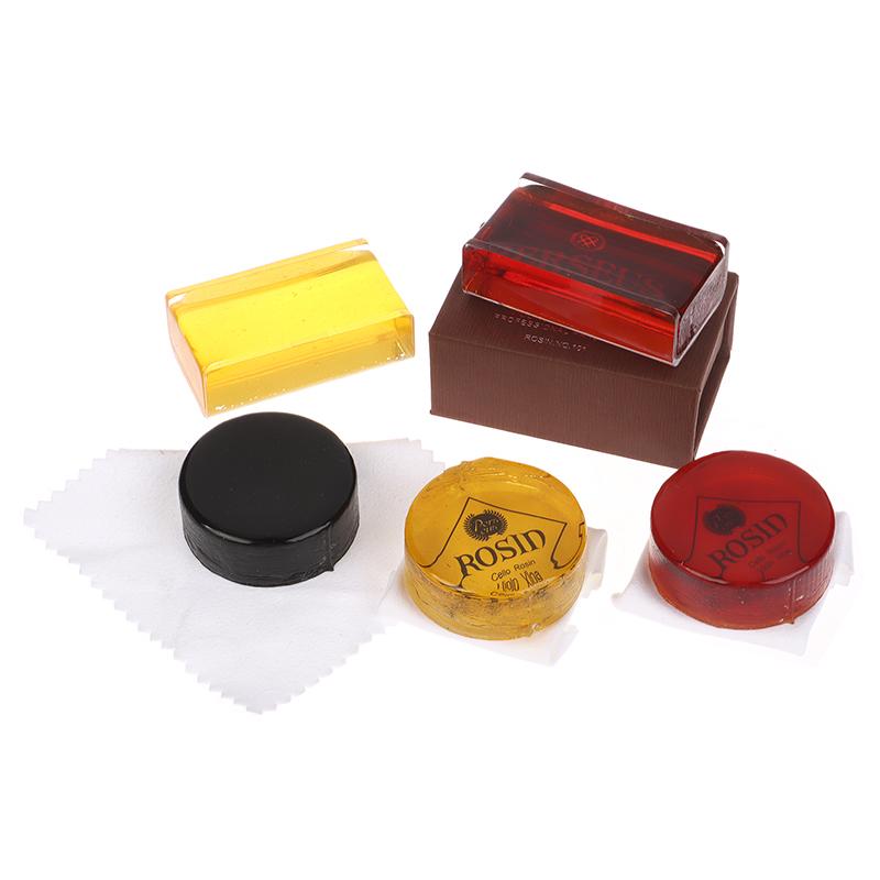 Professional Transparent 3 Colors Rosin Resin For Violin, Viola, Cello,Erhu Bowed String Instruments Repair Accessories