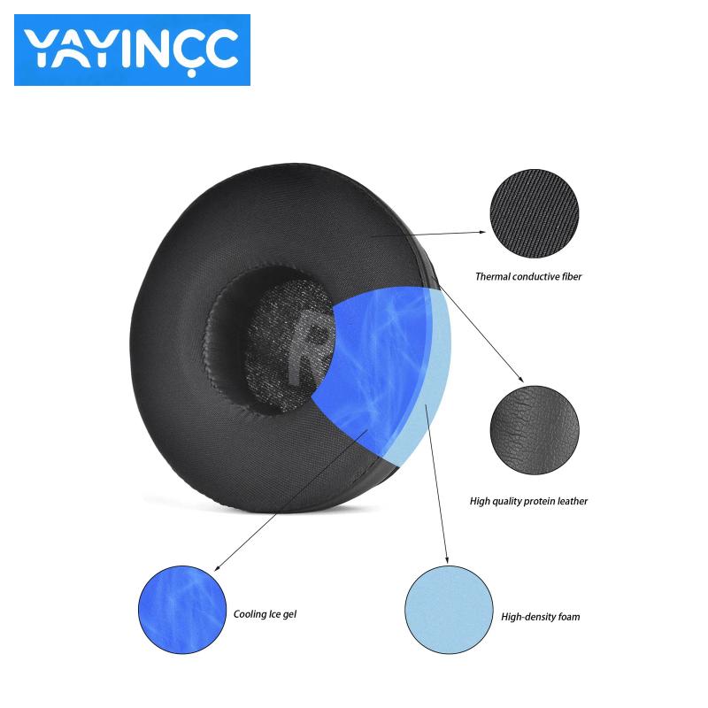 YAYINCC New Arrivals Replacement Ear Pads For Sony MDR-ZX100/ZX110/ZX220BT/ZX300/ZX310/ZX330T headset Cooling Gel Ear Cushion