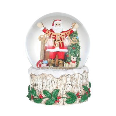 Snow Globe Christmas Dalton Snow Globe Garland Greetings Santa