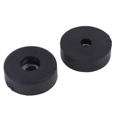 4 Peças Batentes de Borracha Arruela Embutida Almofada de Pé Suporte de Instrumento 30X10Mm