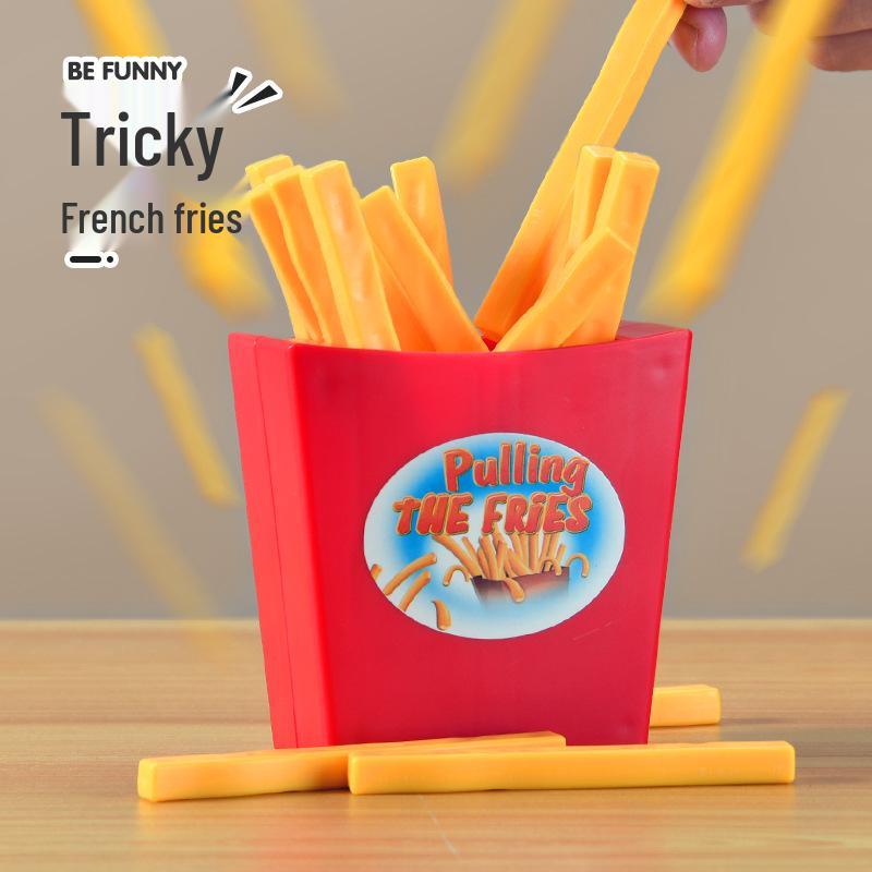 French Fries Bounce Board Game: Kids' Multiplayer Party Toy