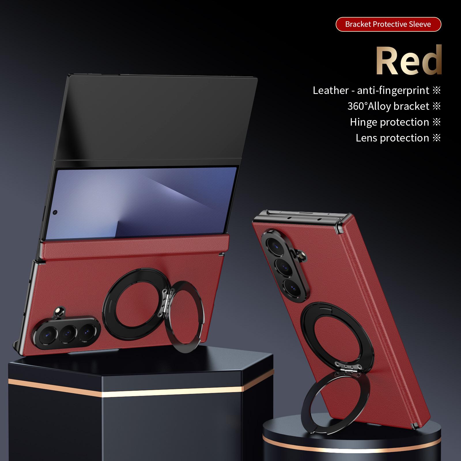 Чехол-книжка Samsung Galaxy Z TriFold с вращающейся подставкой и защитной пленкой для шарнира. Samsung Galaxy Z TriFold