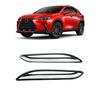 Rear Bumper Air Outlet Vent Cover Trim ABS Chrome For Lexus NX