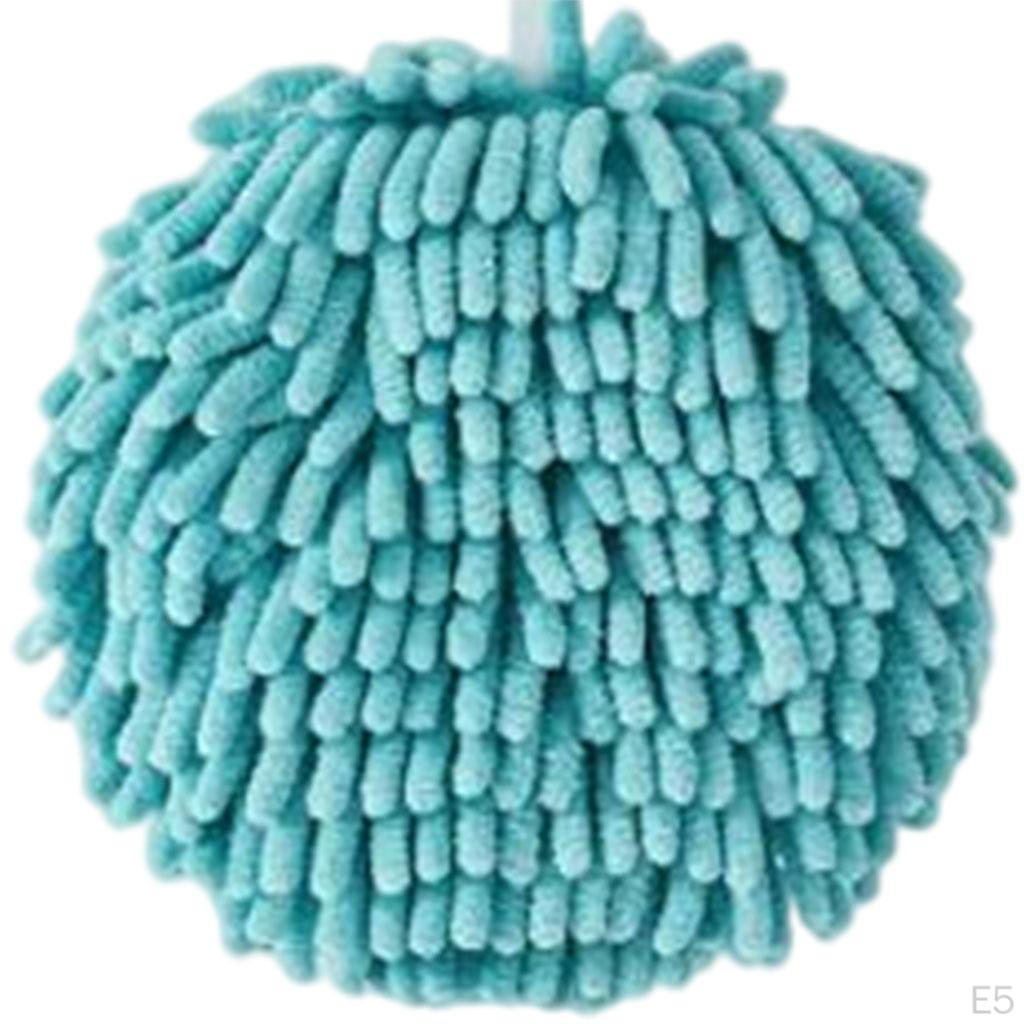 Hand Towel Ball Bacterial Growth Hanging Skin-Friendly for Bathroom