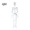 Glow Skeleton for Window Halloween Decor, 90cm-1.5m Fluorescent Fake Skull Prop Hanging Ghost Decorations Haunted House, Articulated Plastic Bar Party