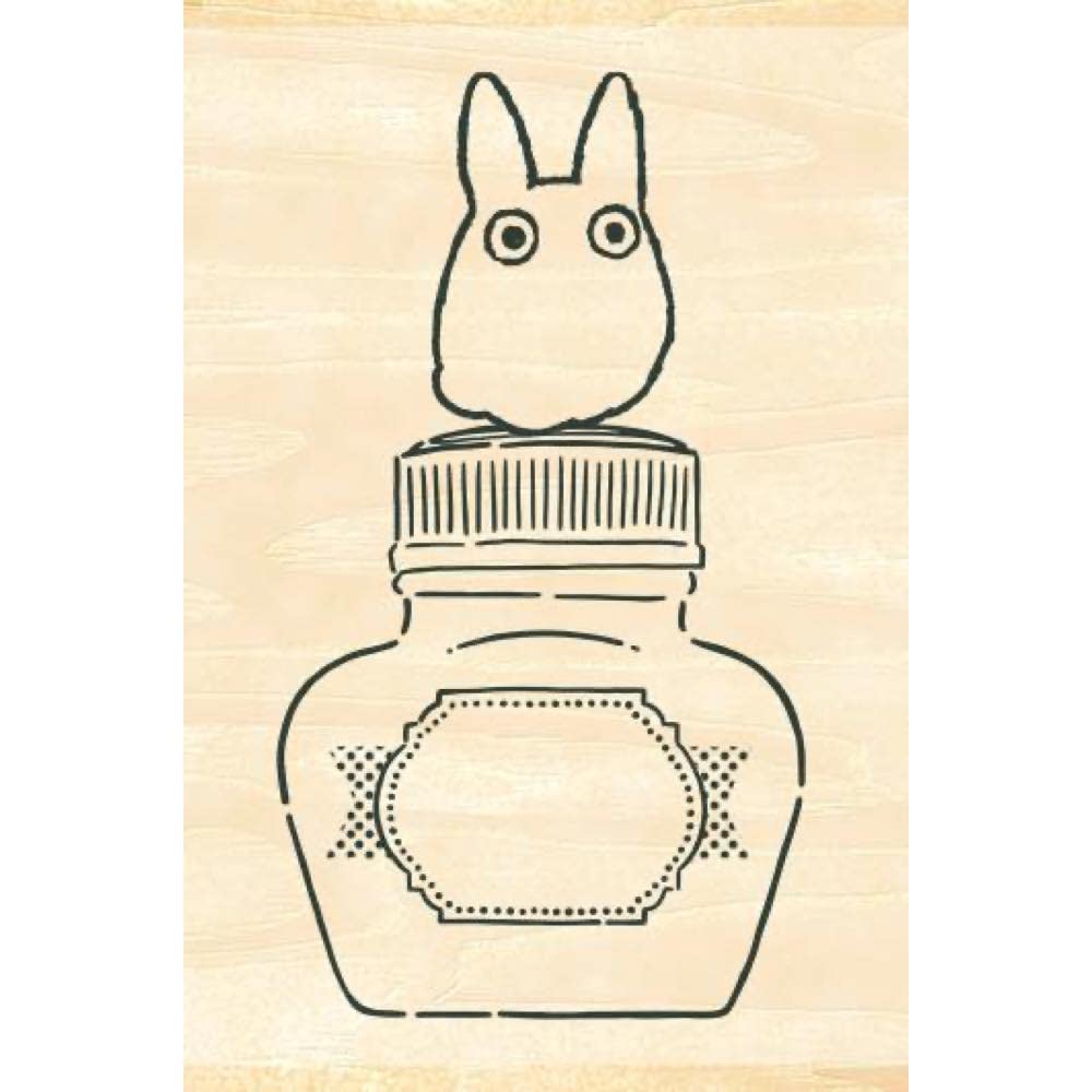 

Beverly Stamp Stamp Ghibli Мой сосед Тоторо Чернила Love Маленький Тоторо и чернильница TSW-145