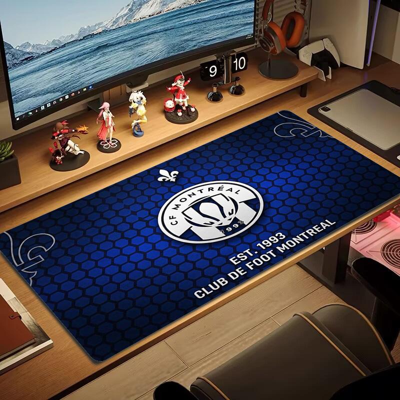 CF Montréal Color Mouse Pad Large Gaming Table Cushion Non-slip Laptop Tablet Big Mousepad XXL Mat Mini PC Playmat With Lock edge