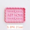 Retro Heart Square Round Classic Biscuit Mold 3D Press Cookie Embosser Stamp Birthday Flower Pattern Cookie Cutter Baking Tools