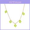 Elegant Geometric Alloy Flower Necklace With Charming Color Variations For Women