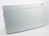 Flush-mounted distribution board 18 modules IP40 white door ECM18PO