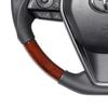 REAL Steering Wheel Brown Wood [Harrier (80 Series)]