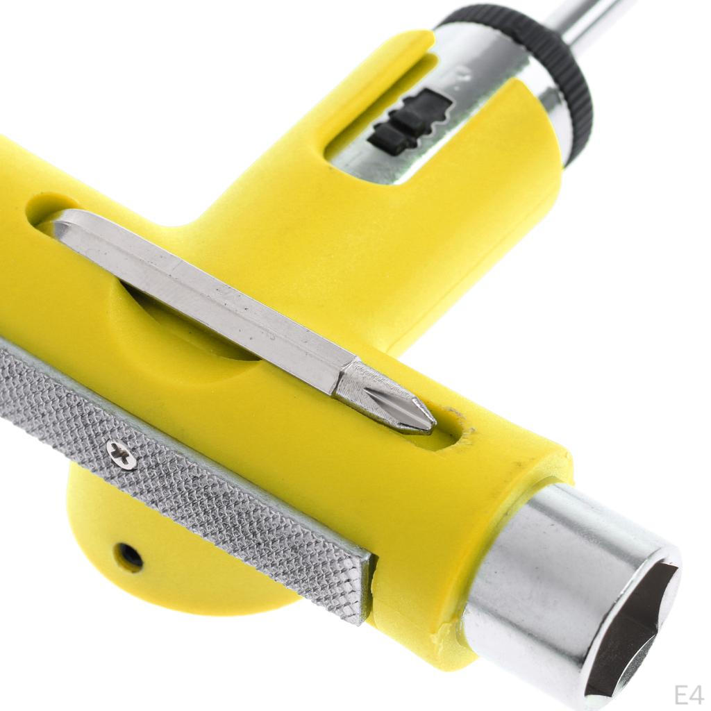 Multifunction Skateboard Longboard Screwdriver Socket Wrench Tool