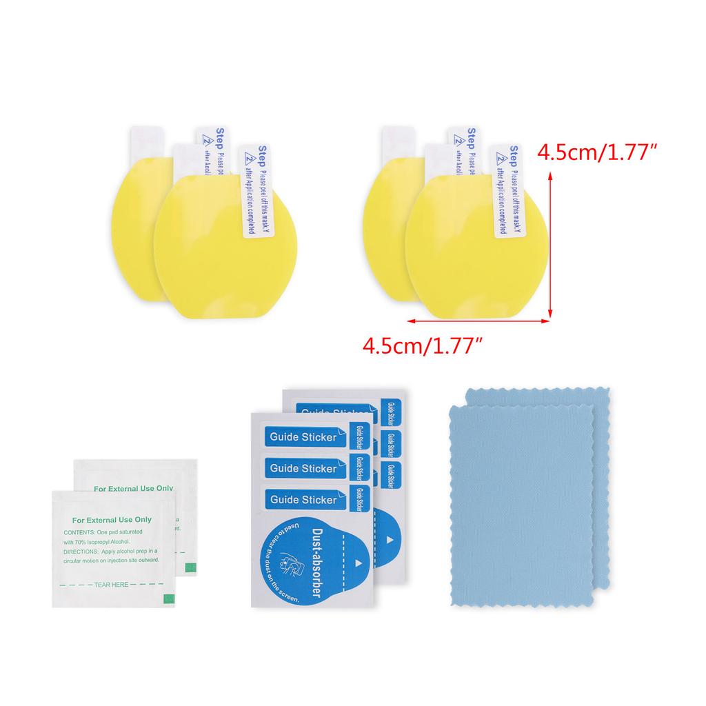 4 Stück Langlebige VR-Linsenschützer Weiche VR-Schutzfolie für PS VR2 Brillenlinse Wasserdichte Folie Staubdichte VR-Linsenabdeckung