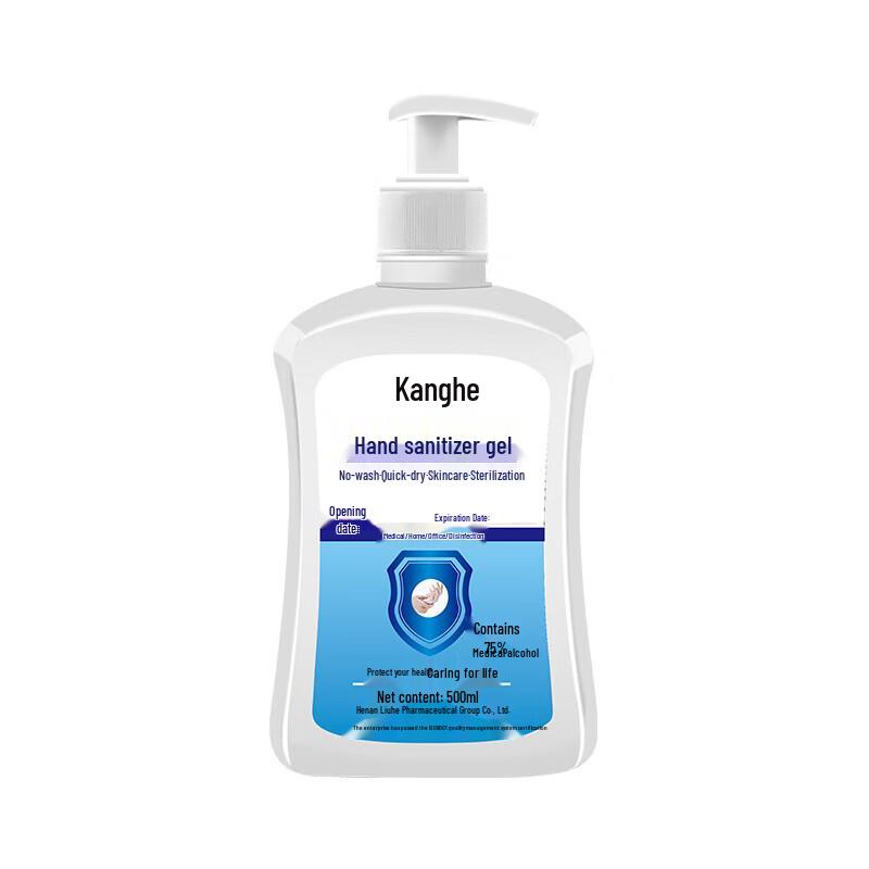 Liuhe Medical-Grade 500ml Rinse-Free Hand Sanitizer Gel