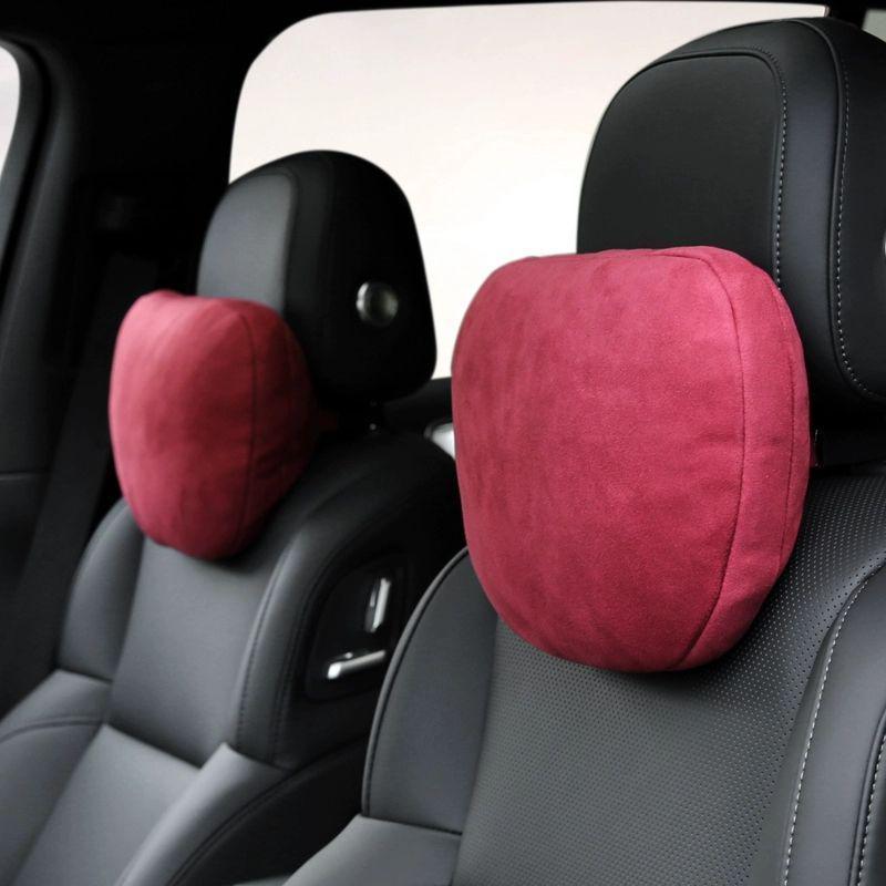 Nick Car Headrest Lumbar & Neck Support Pillow for Maybach S-Class, Mercedes, Tesla & AITO