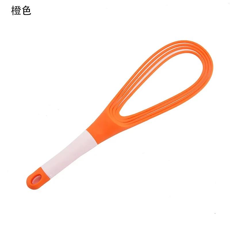 

JJTHNCR Креативний віночок для збивання яєць, обертовий, складаний міксер, інструменти для випічки та приготування їжі, віночок для збивання піни, міксер, ручний міксер для крему, кухонне приладдя помаранчевий