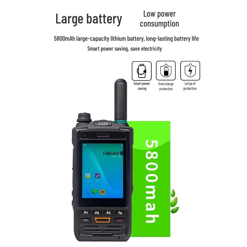 BAOTERUISI VT2020 Walkie-Talkie de Rede Pública 4G com Câmeras Duplas (Versão CN)