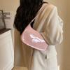 Premium solid color simple women's bag new retro hand bag shoulder underarm bag versatile woman