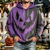 Men's Halloween Hoodie with Pockets Casual Sporty Comfortable Pullover Sweatshirt