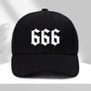 Gotische Druck Baseballkappe Polyester Verstellbar Lässig Sonnenhut für Unisex Erwachsene