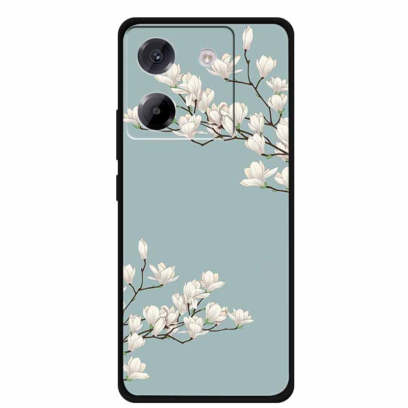 For Xiaomi Poco M7 Pro 5G Case Cartoon Painting Style Soft Silicone TPU Back Cover Cases for Poco M7 Pro 5G Shockproof Cover New