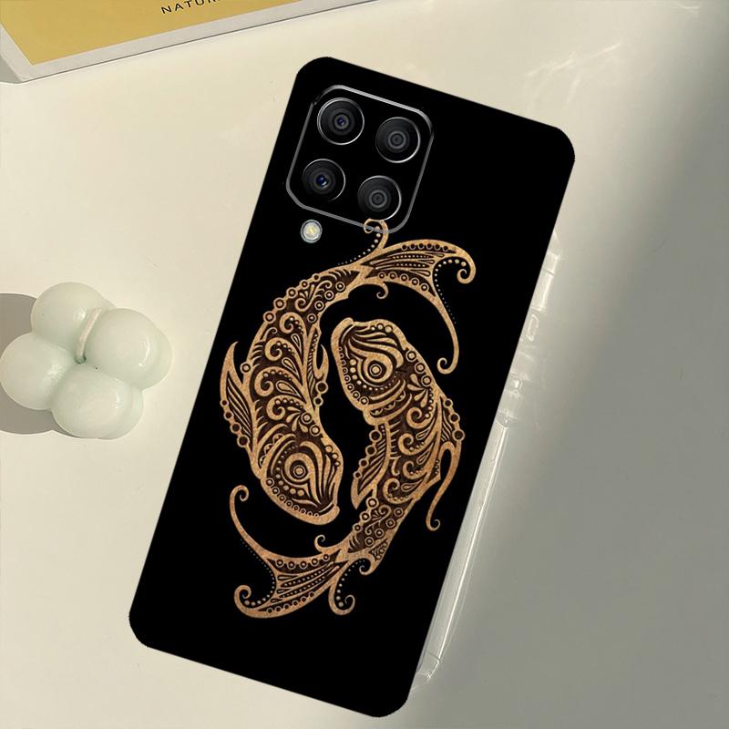 Zodiac Signs For Samsung Galaxy M15 M35 M21 M16 M06 M33 M13 M53 M11 M31 M55 M14 M34 M54 M12 M32 M52 Case