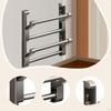 Foldable Wall-mounted Shoe Rack Saves Space And Allows You to Hang Accessories in Caravans, Closets,