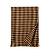 Winter scarf 2025 new plaid scarf women's fringed imitation cashmere plaid scarf warm scarf shawl