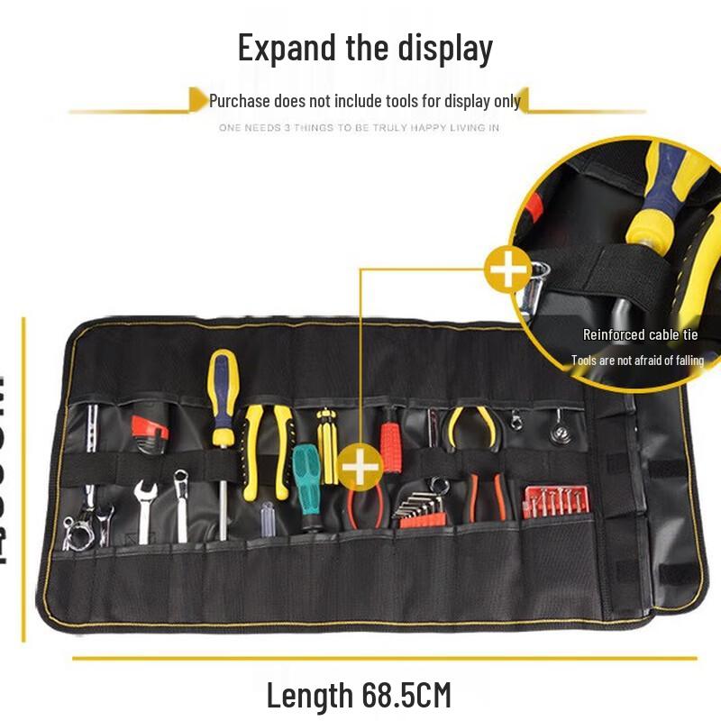 Ojian Roll-up Tool Bag