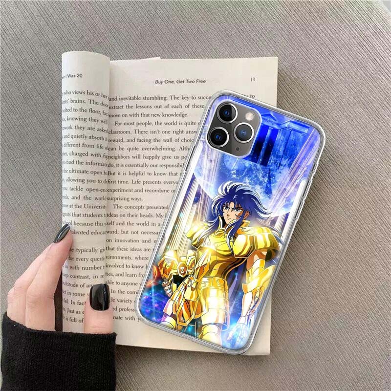 Saint Seiya Knights Of The Zodiac Phone Case For Apple Iphone 12 13 Mini 14 15 Pro 17 Pro Max Air 11 16E 16 Plus Shell