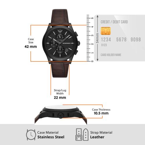 Emporio Armani Men's Brown Watch AR11549