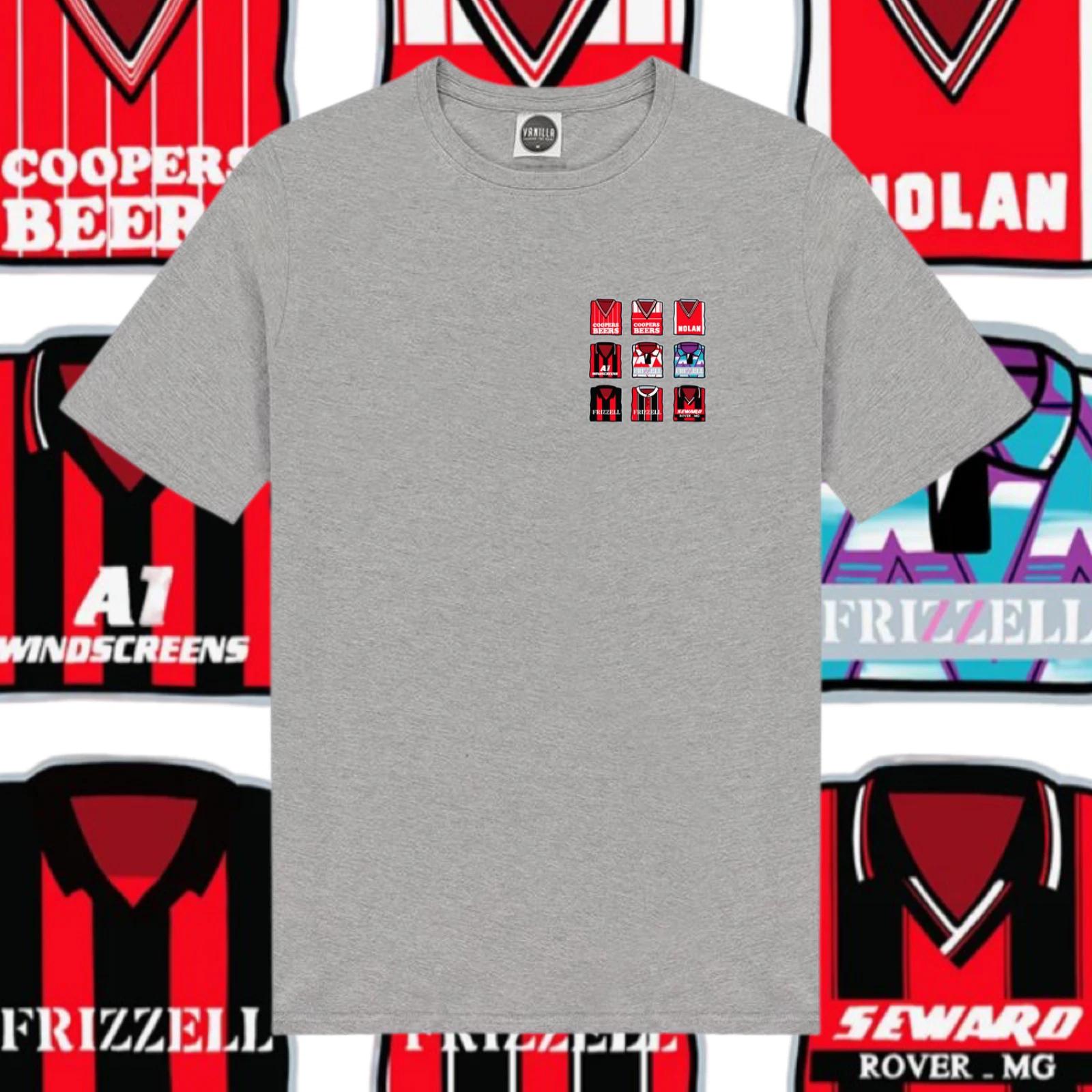 AFC Bournemouth T-Shirt. Shirts Of The Past Shirt Logo Fan Art S