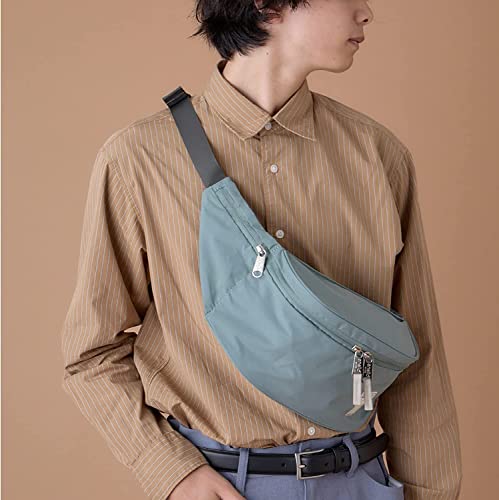 Anello A5 Waist Bag, Water-Repellent, Multi-Storage, CIRCLE, ATS0654Z, Beige