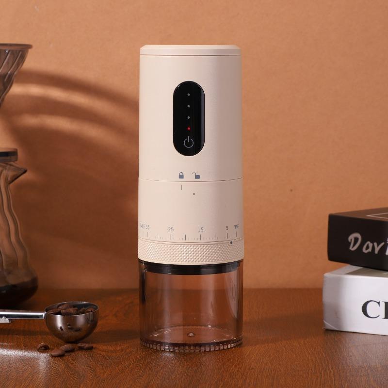 Touch Control Electric Coffee Grinder Externally Adjustable Type-C Charging Coffee Burr Grinder Bean Grinding Coffee Maker