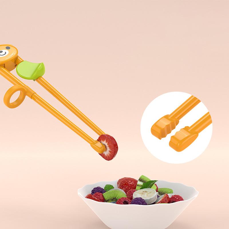 For Children Cartoon Animal Chopsticks Cute Bear Panda Elementary Learning Chopstick Baby Kids Training Tableware Food Sticks