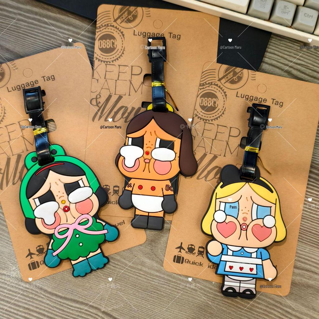 Crybaby Molly Cartoon Cute and Quirky Luggage Tag