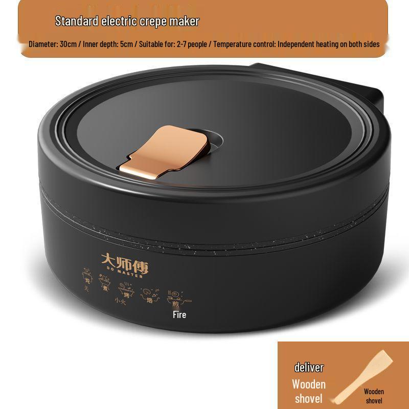 Dual-Sided Electric Griddle & Hot Pot: Non-Stick Multi-Functional Pancake Maker, Shabu-Shabu, and Grill.