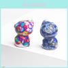 Natural Crystal Cat Figurine Handmade Resin Cute Animal Decor For Gift And Home Accent
