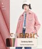 European Cotton Velvet & Stretch Knit Corduroy: 8-Wale Microfiber Stripe Fabric