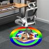 1pc Cat, Sunglasses Chair Carpet for Office - Durable, Ideal for Chair Mats, Stylish & Functional Decorative Rug yy260130003