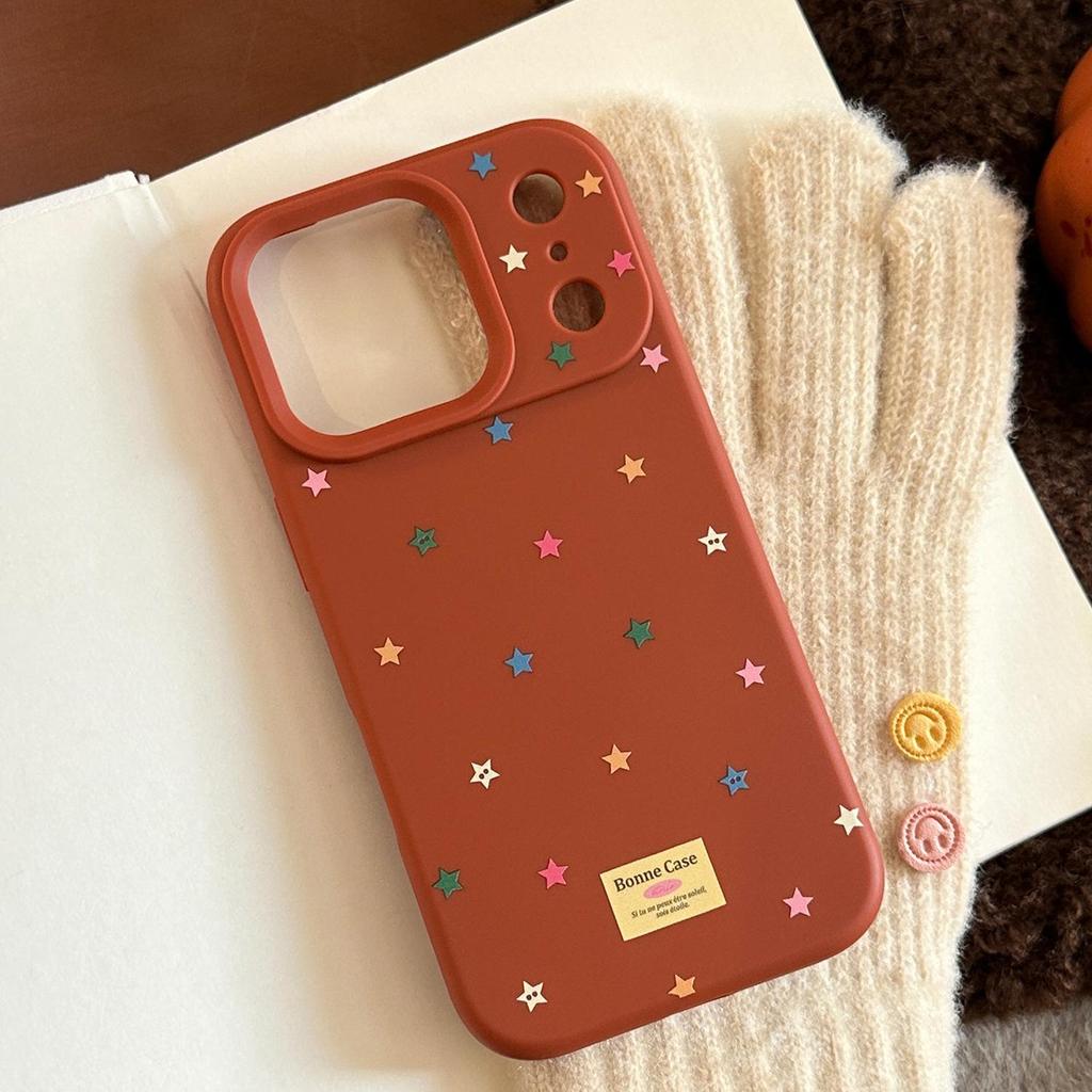 Colorful Star Phone Case for iPhone 16, iPhone 17, and iPhone 17 Pro Max