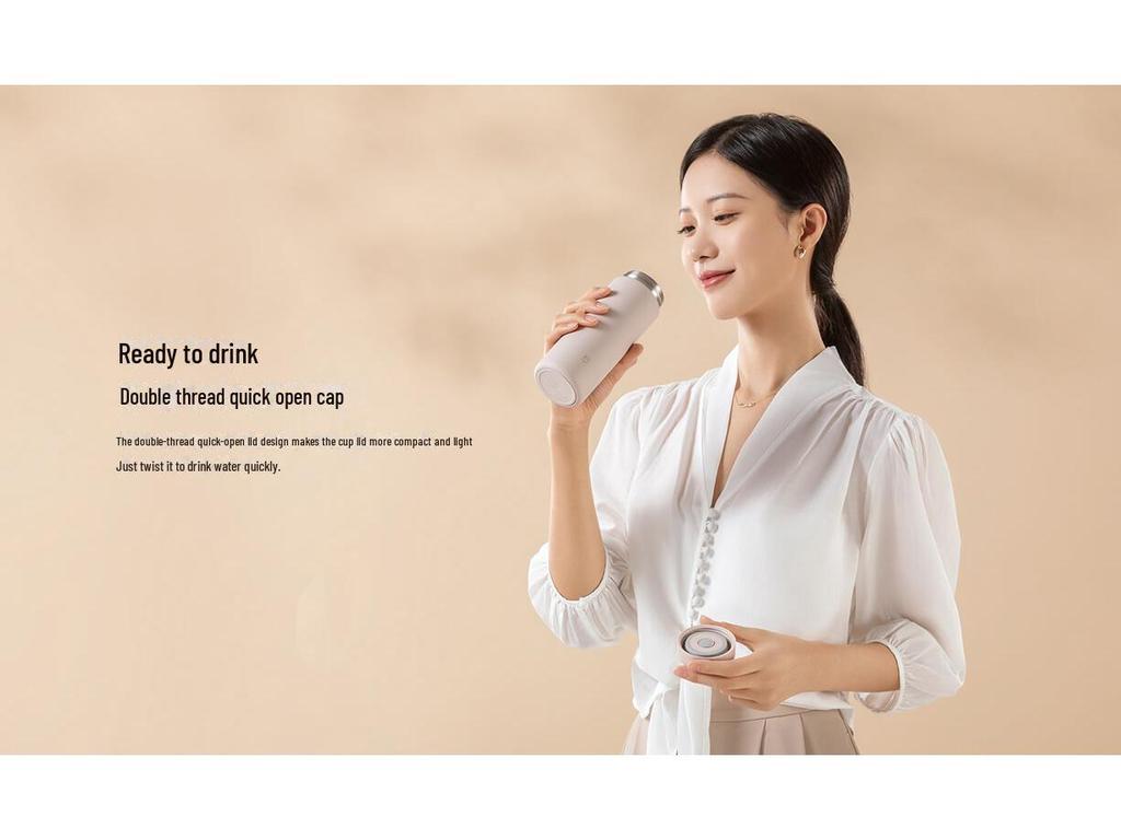 Xiaomi Mijia Pocket Edition 316L Edelstahl-Thermoskanne – Tragbar und stilvoll für alle Altersgruppen