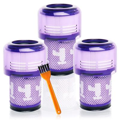 3 ks Náhradní filtr pro bezdrátový vysavač Dyson V12 Detect Slim a V12 Slim, Srovnatelný s dílem 971517-01