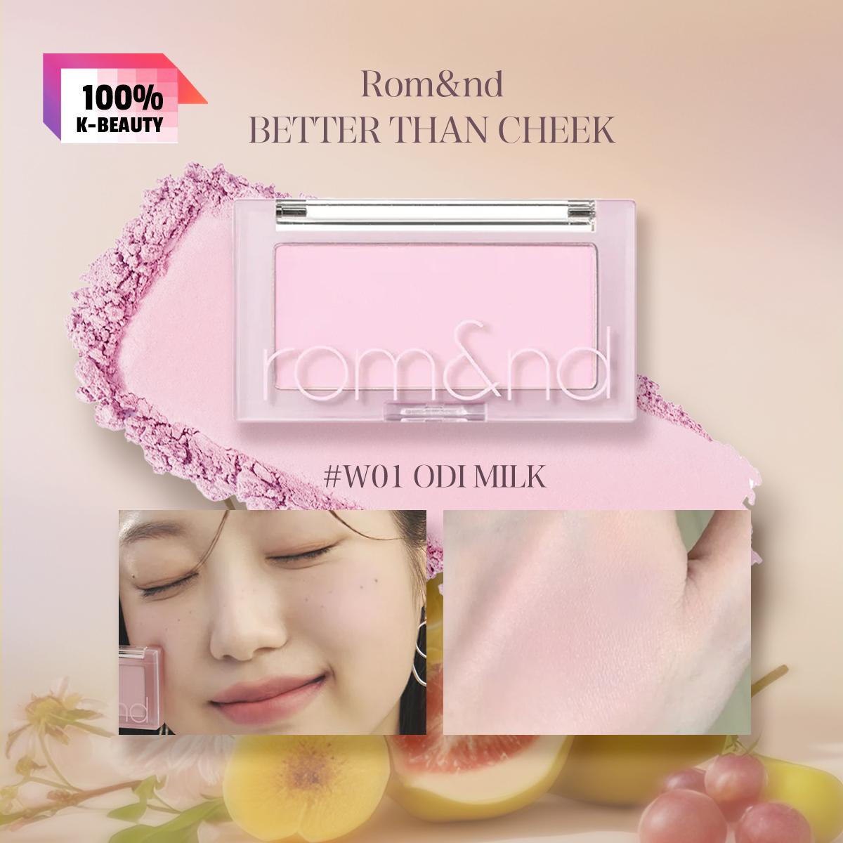 

Rom&nd Romand BETTER THAN CHEEK 4г/0,14 унции 3,4г/0,12 унции (11 вариантов цвета)