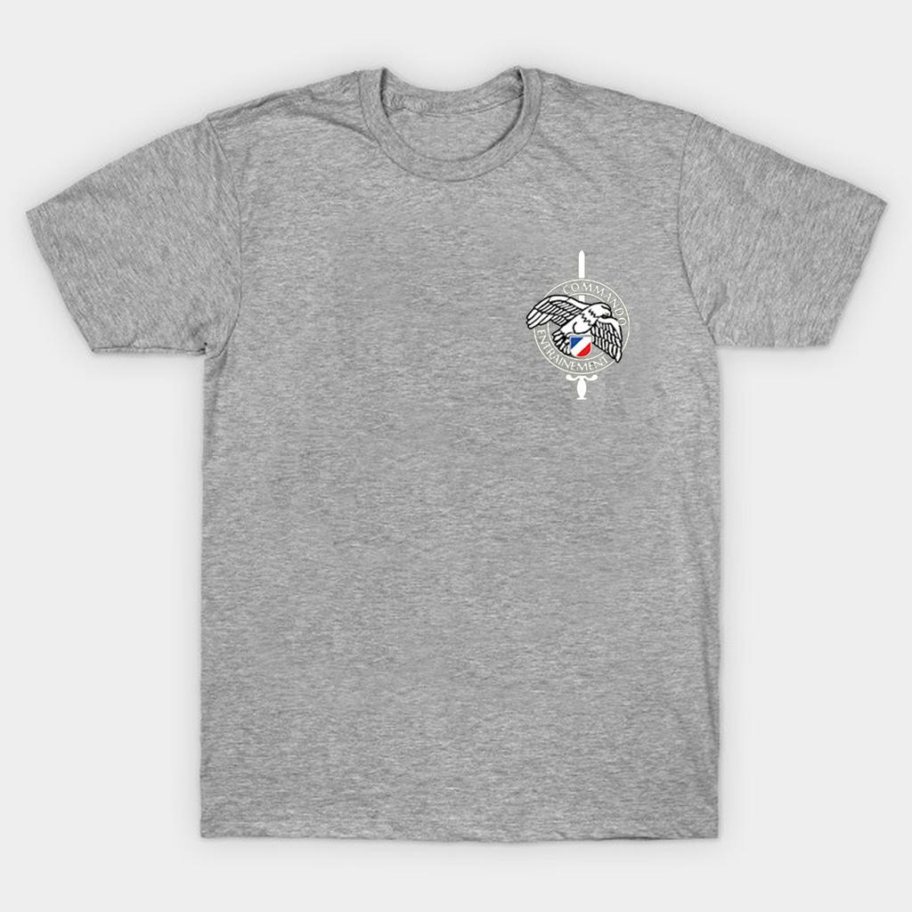 Commando Entrainement Frankrike Specialenhet Herr T-shirt. Sommar Bomull Kortärmad O-Hals Unisex T-shirt Ny S-3XL