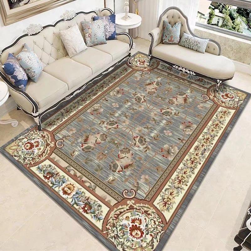 Classical European Style Palace Living Room Carpet Family Living Room Bedroom Retro European Style Carpet