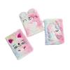 Cute Plush Embroidered A5 Cartoon Notebook Diary