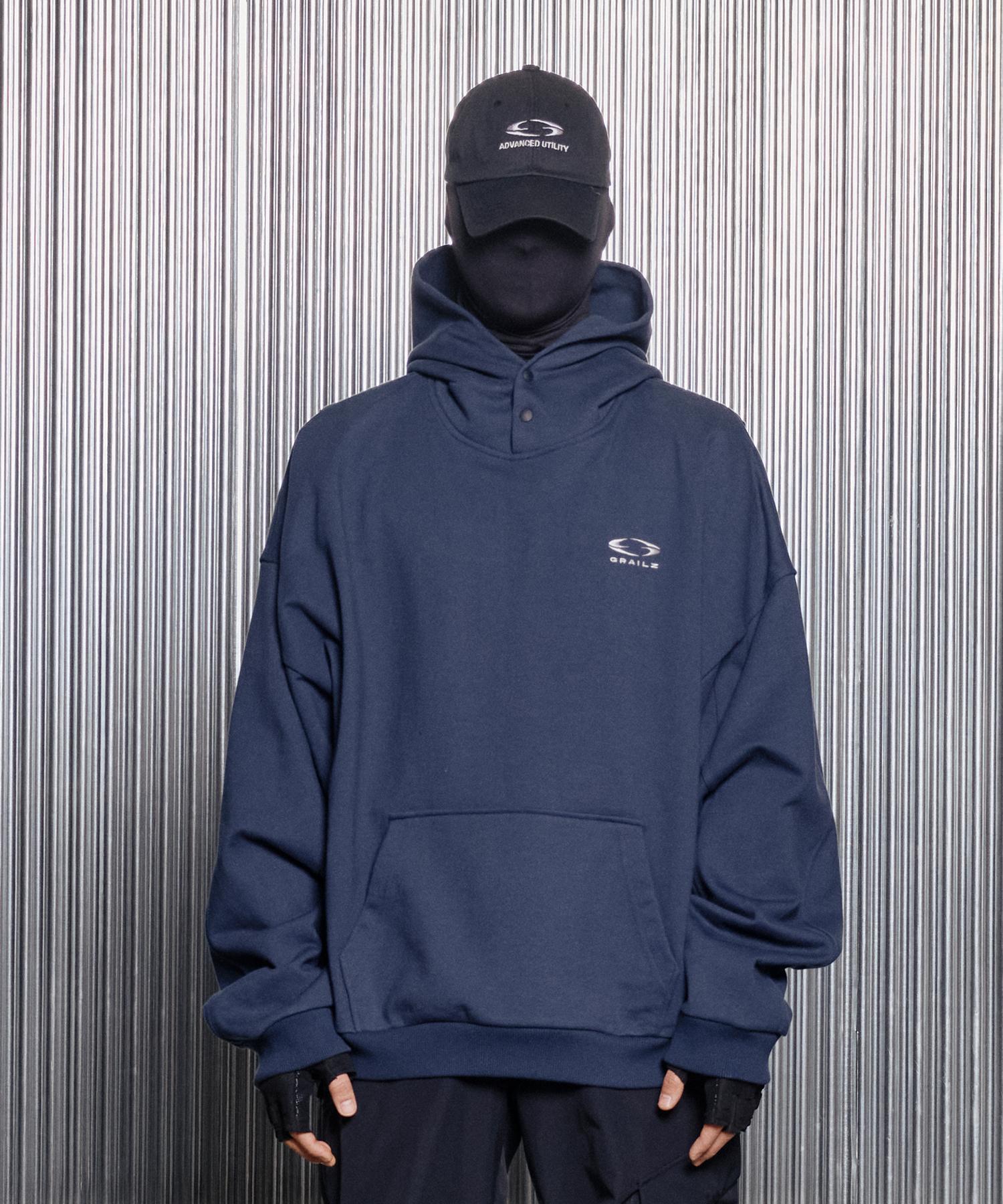 Grails Essential Oversized Hoodie [Navy] 2