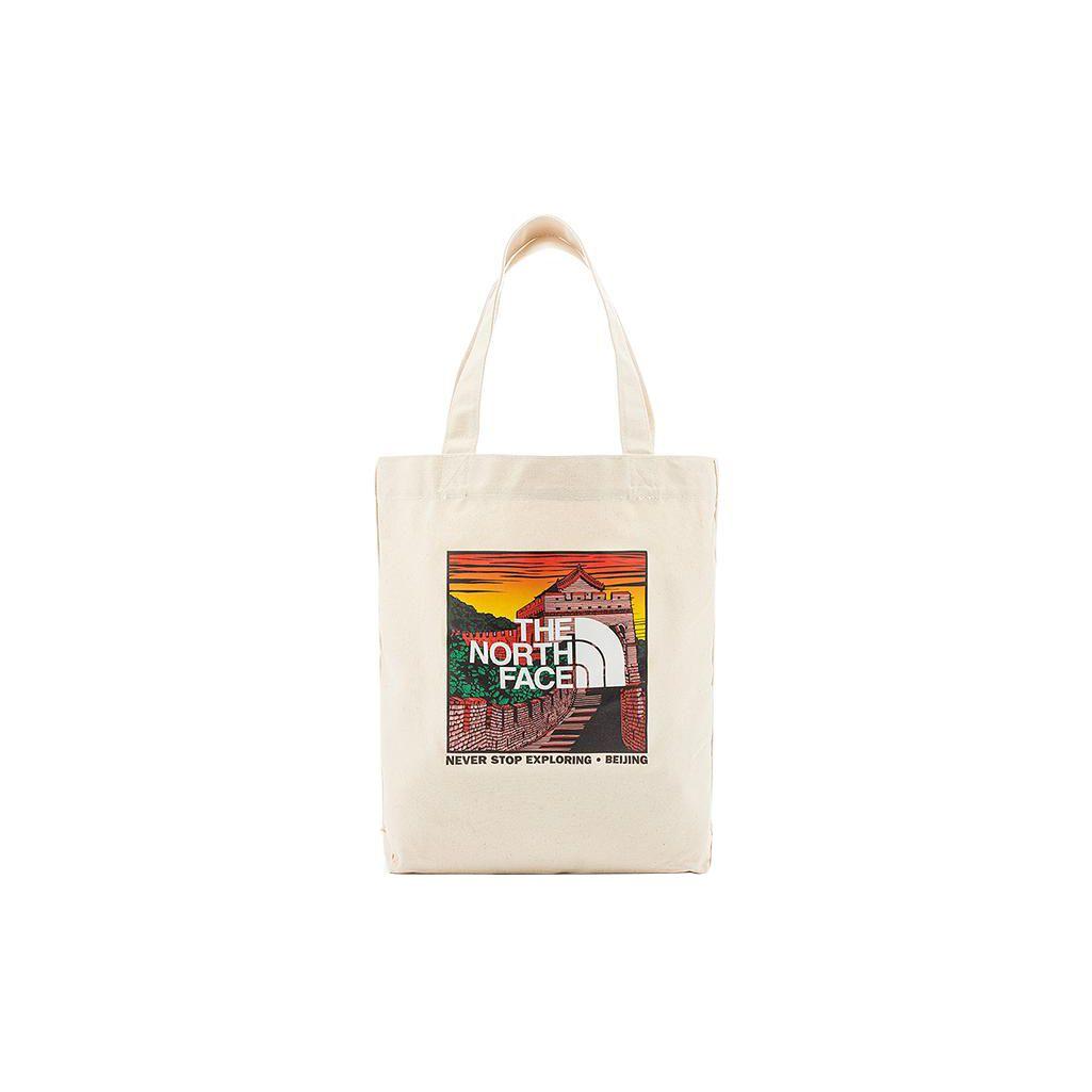 The North Face Urban Exploration 12.5L Convenient Storage Tote Bag Unisex Tote Bags Cotton-White 7WC4-11P White