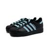 adidas Originals Superstar 2 Støddæmpende Slidstærke Letvægts Lave Skateboard Sko Unisex Sort Blå JI0079(Team924-SBOX)